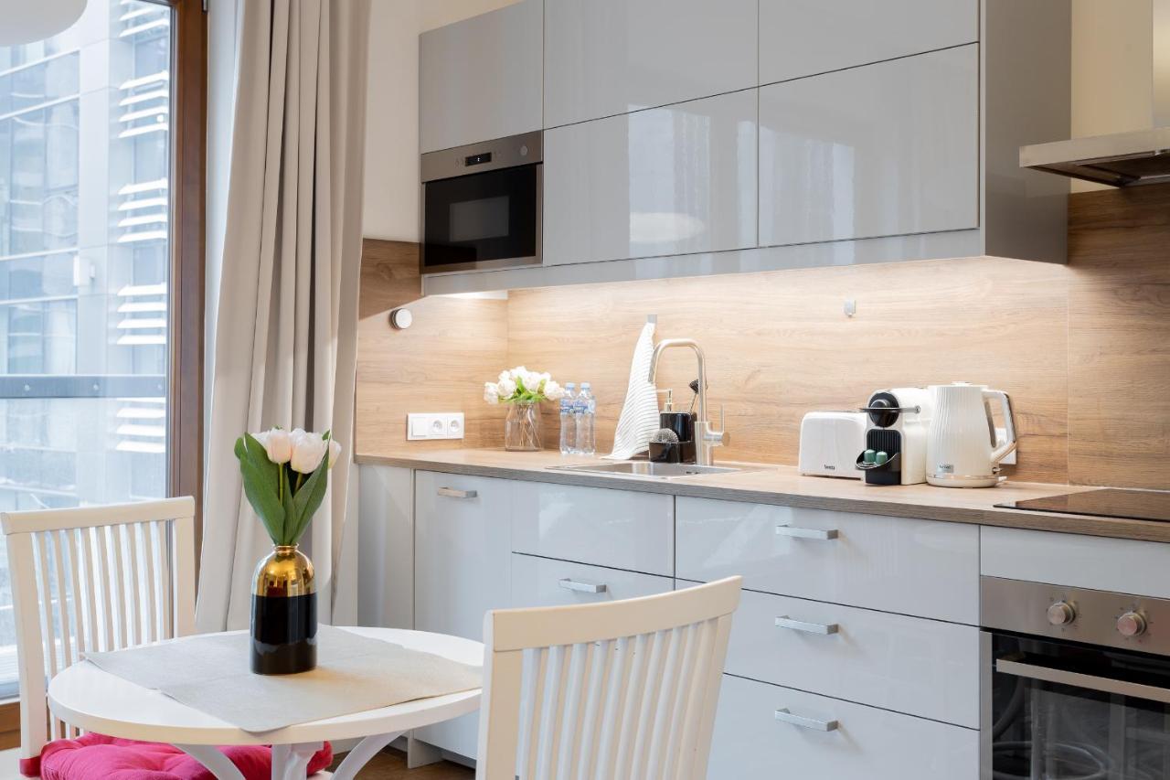 Golden Apartments Warsaw - Big Apartment In Luxury Building Near Metro Station-Grzybowska 85-5 Exterior foto